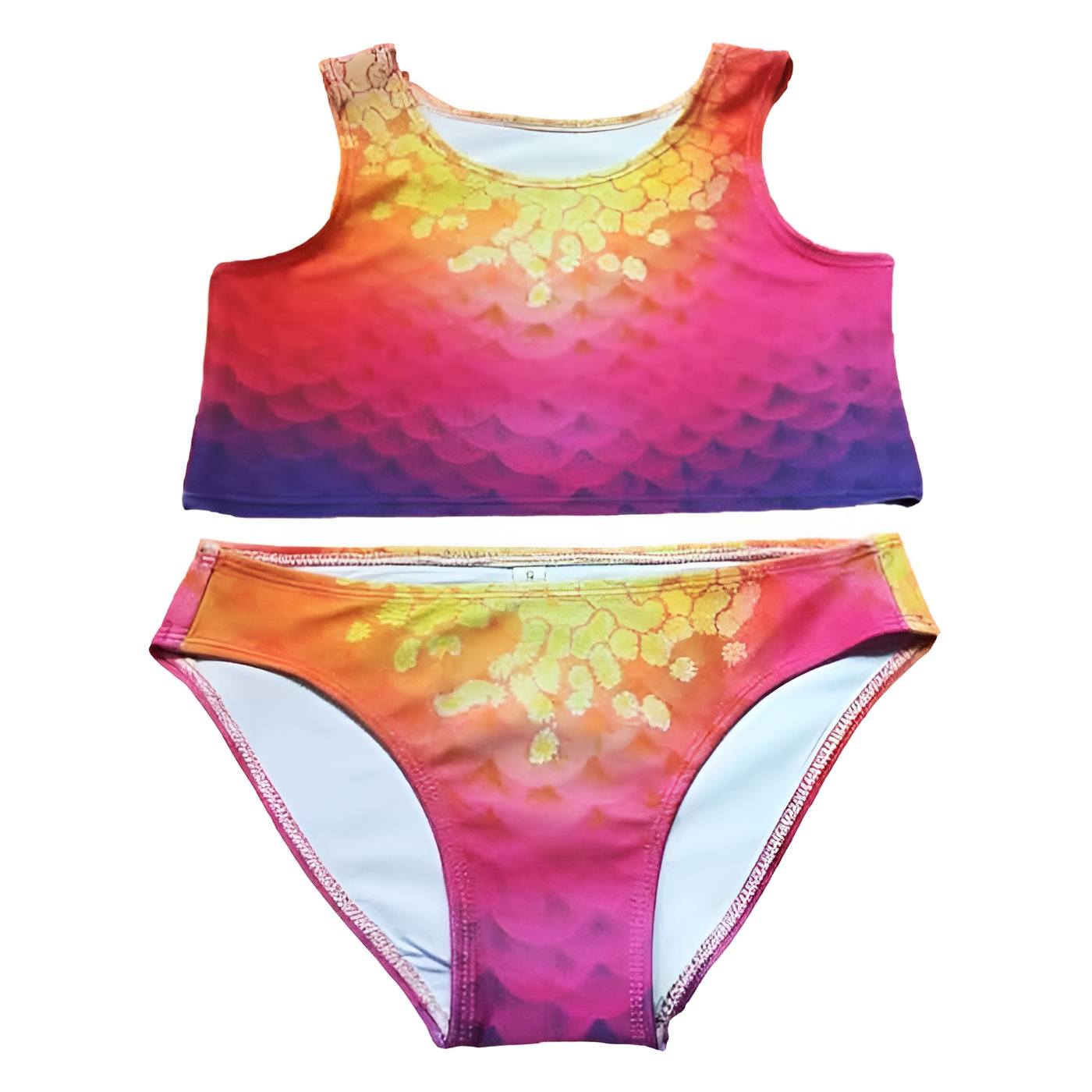 Sunny Sunset-zeemeermin bikini zeemeermin staart 2022 sunny sunset