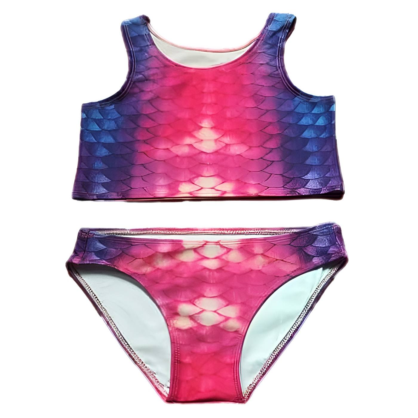 Tropical sunset zeemeermin bikini zeemeermin staart 2022 - tropical sunset