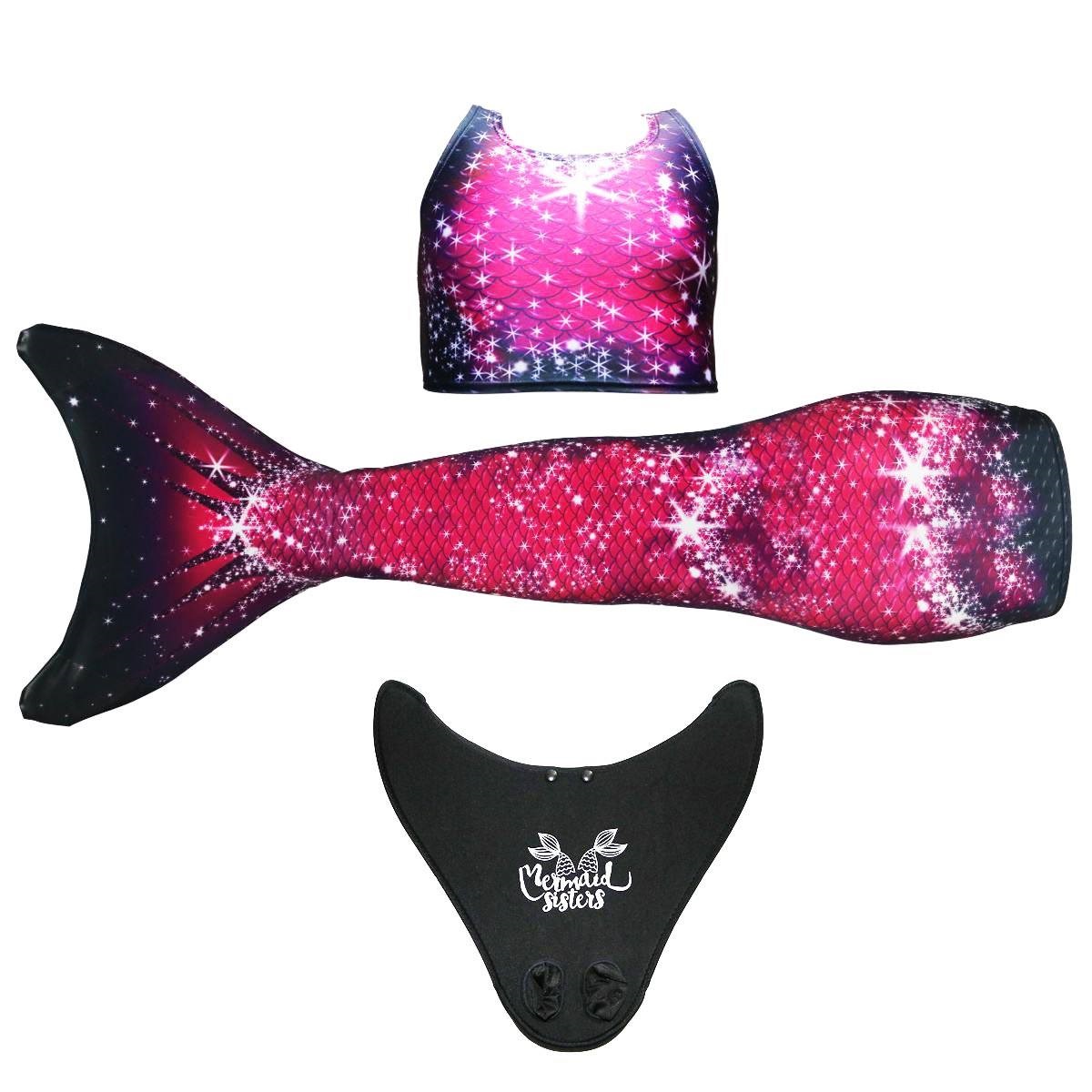 Zeemeermin Staart model 2024 pink passion Zeemeermin staart Star of the Sea Purple