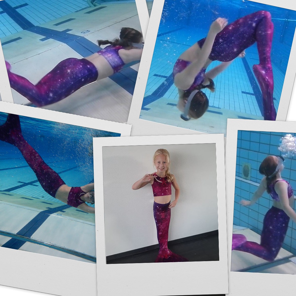 ZEEMEERMIN STAAR STAR OF THE SEA PURPLE POLAROID