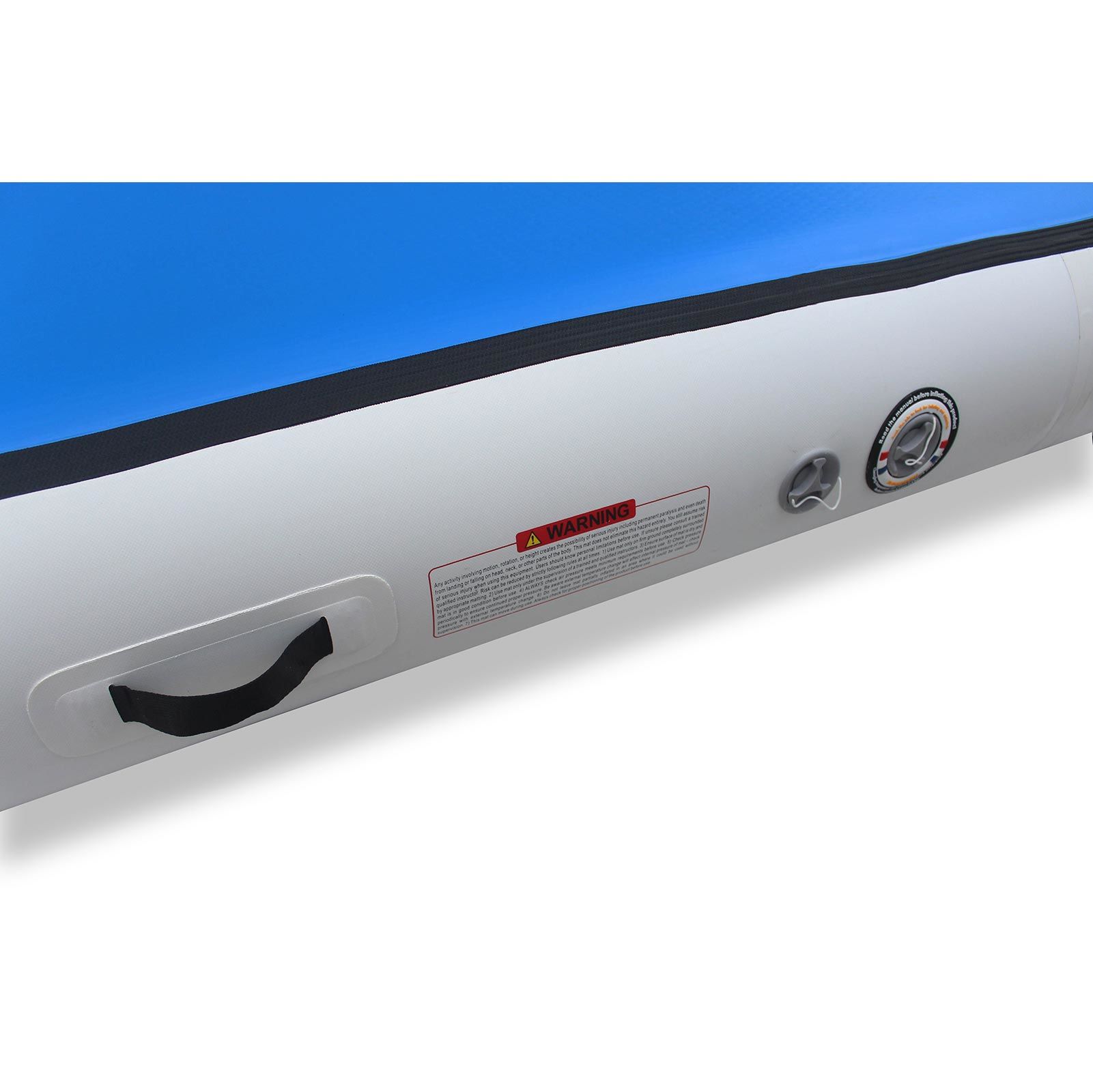 Airtrack 30 cm dik 2 meter breed detail