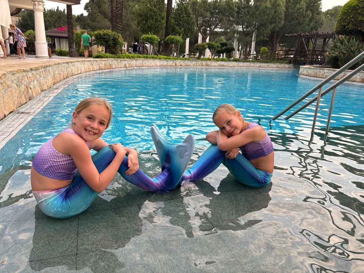 Zeemeermin staart Prinses Ariël met monovin - Afbeelding 8